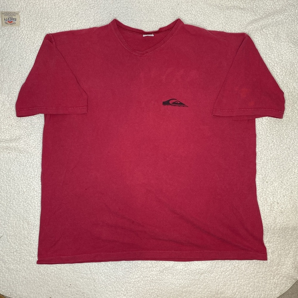 Vintage Quicksilver Faded Red Shirt: Size Extra Large